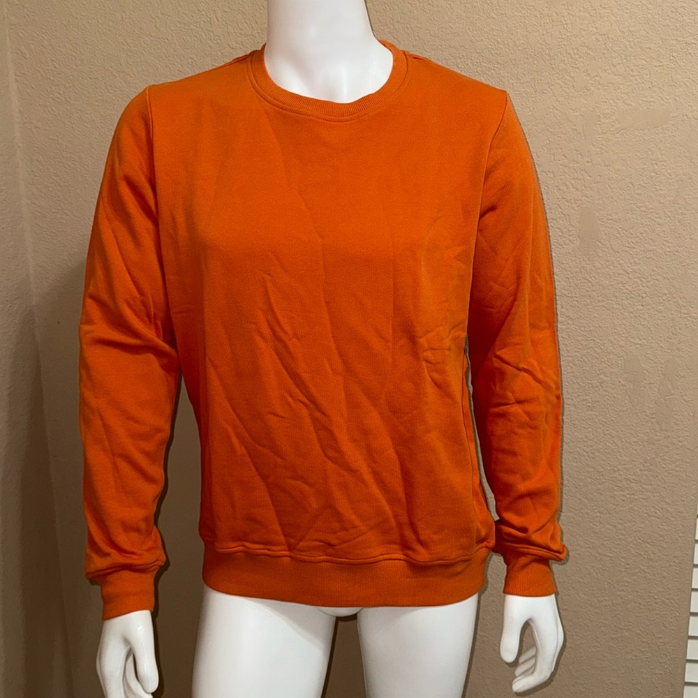 Lello Men's Organic Cotton French Terry Crew Neck Lightweight Sweatshirt